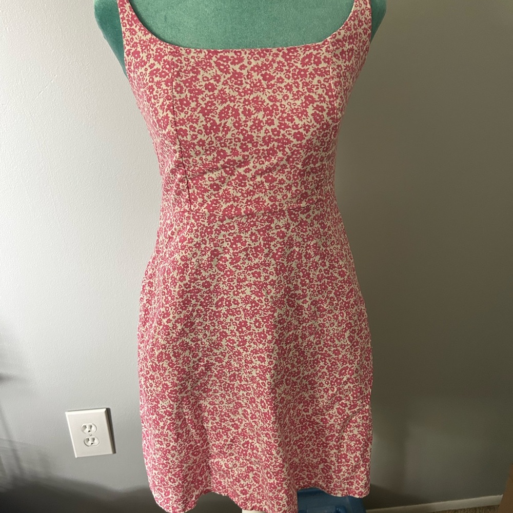 Old Navy Pink Floral Mini Sundress